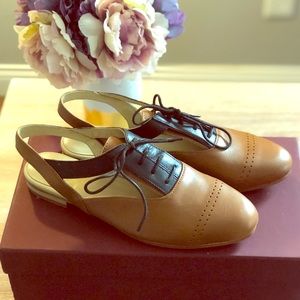 New Leather Festival Sandals Vintage Oxford Style